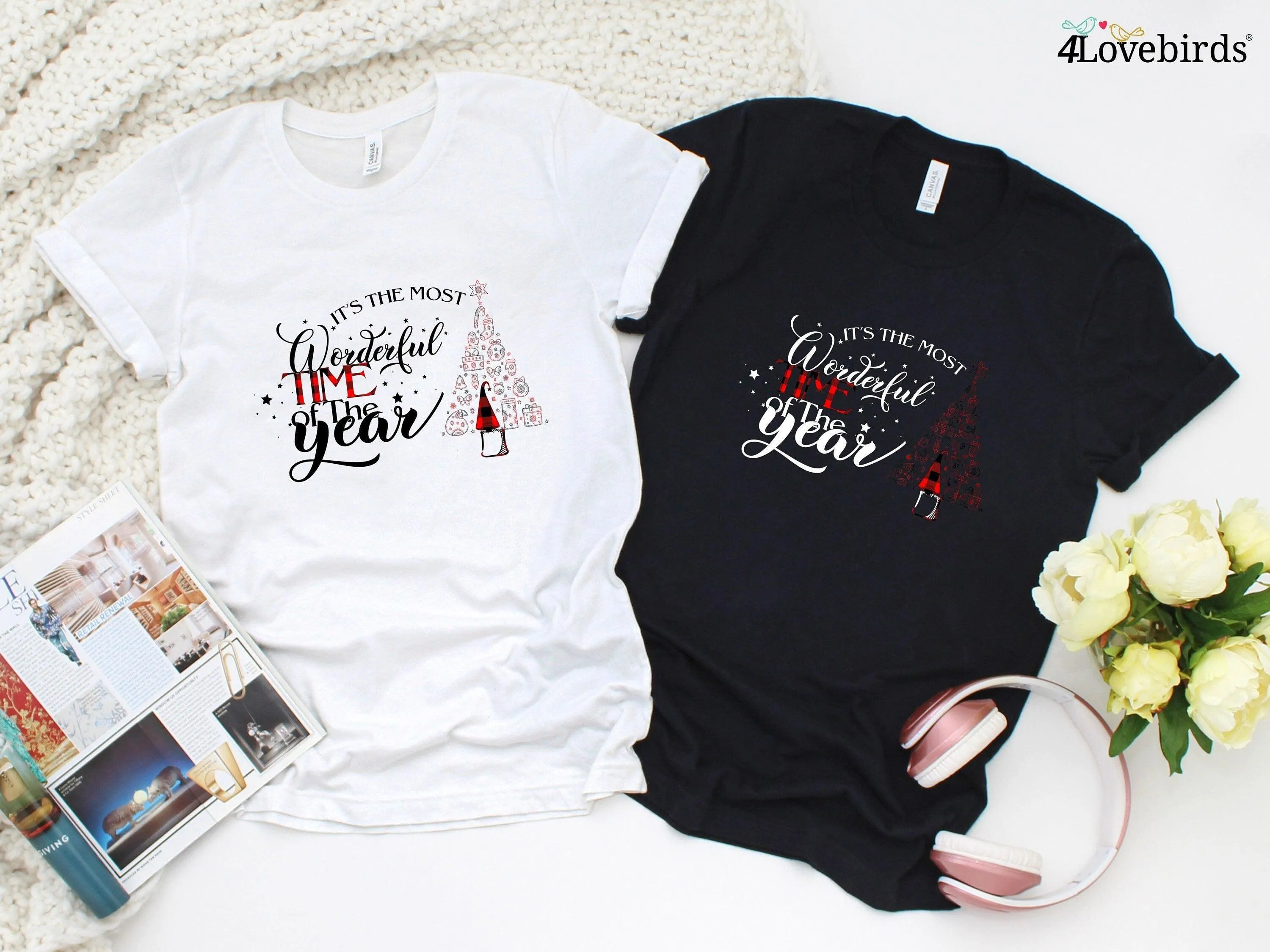 Christmas Hoodie, It's The Most Wonderful Time Of The Year Sweatshirt, Merry Christmas, Matching Family Pajamas, Family Matching Shirt, Gift