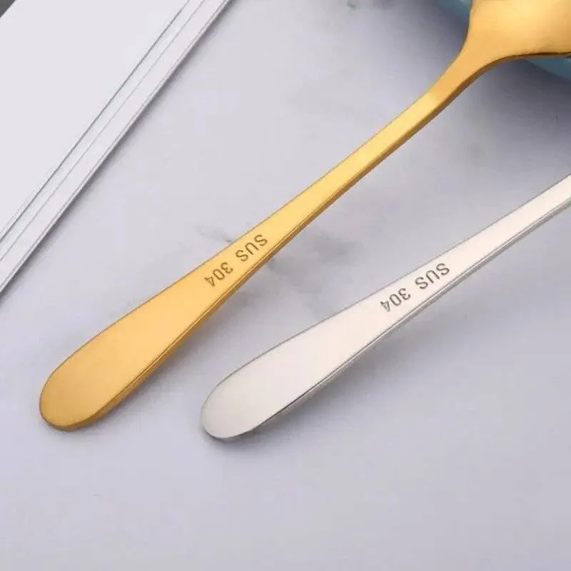 Coffee Scoop Skull 4 Colors Mixing Spoon Stainless Steel