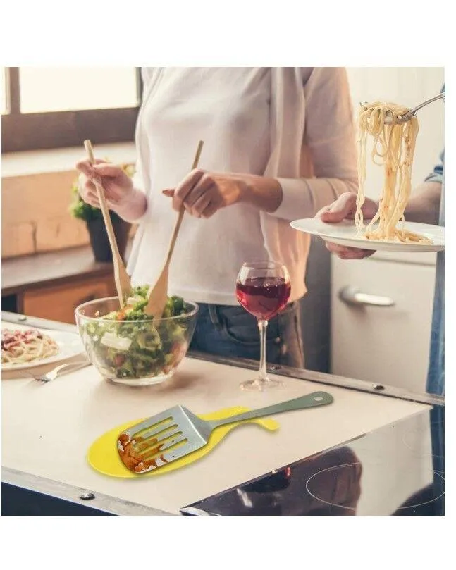 Counter Top Silicone Spoon Holder ( Pack Of 2 )