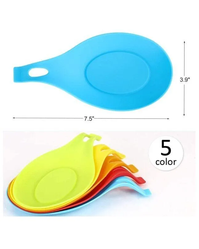 Counter Top Silicone Spoon Holder ( Pack Of 2 )