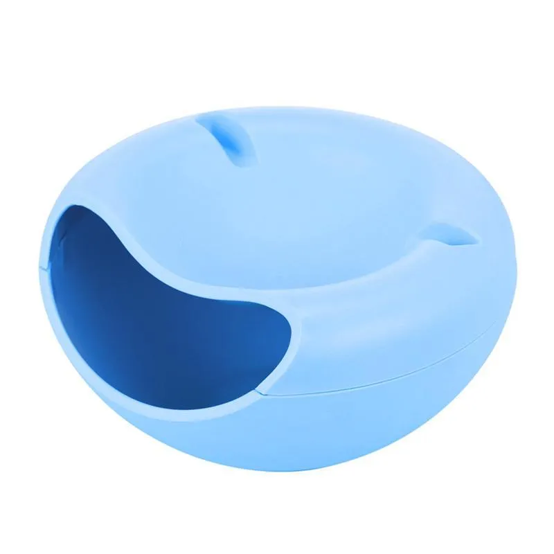 Creative lazy Snack Bowl With Phone Holder