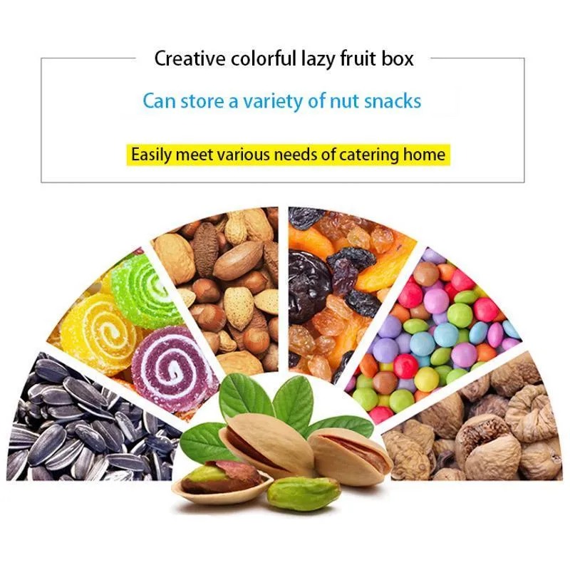 Creative lazy Snack Bowl With Phone Holder
