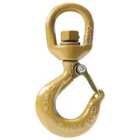 Crosby®  L-322AN 5 Ton Alloy Swivel Eye Hook w/Latch - 1048840