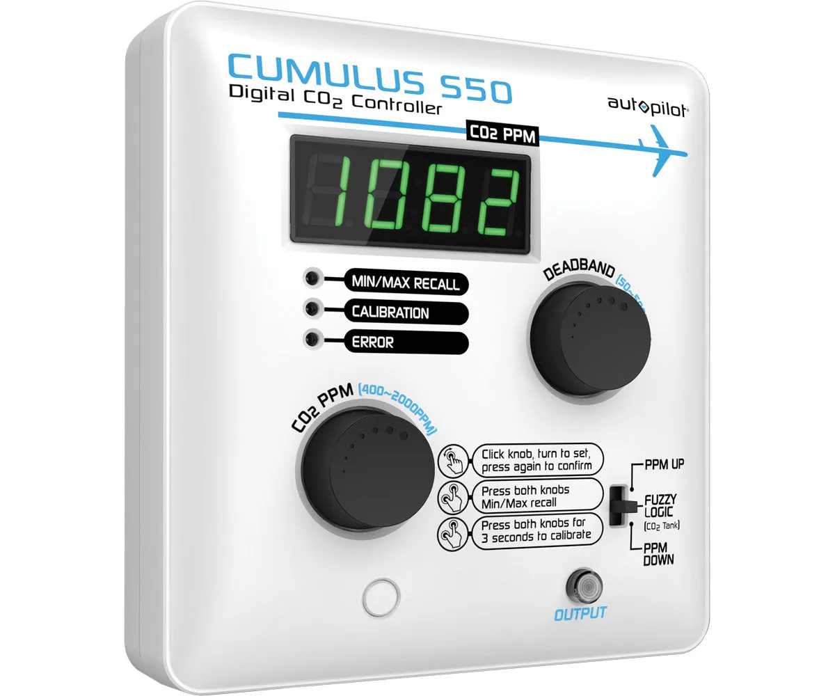 CUMULUS S50 Digital Co2 Controller - 14.5 amps/120