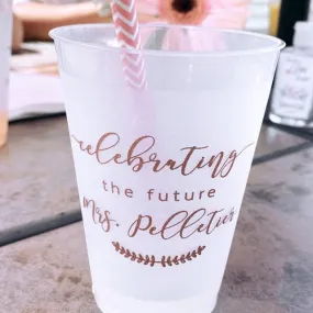 Custom Bridal Shower Party Cups