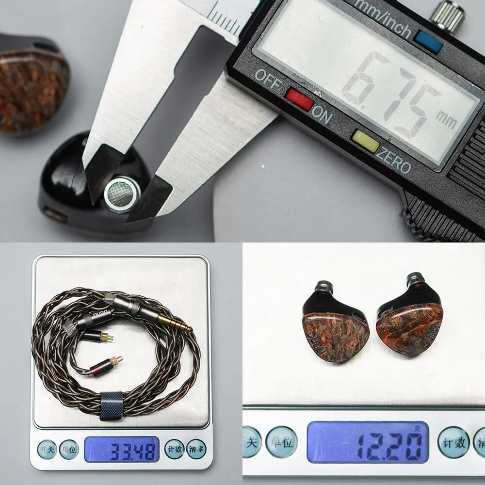 DUNU x Gizaudio DaVinci 2DD 4BA Hybrid In-Ear Earphones