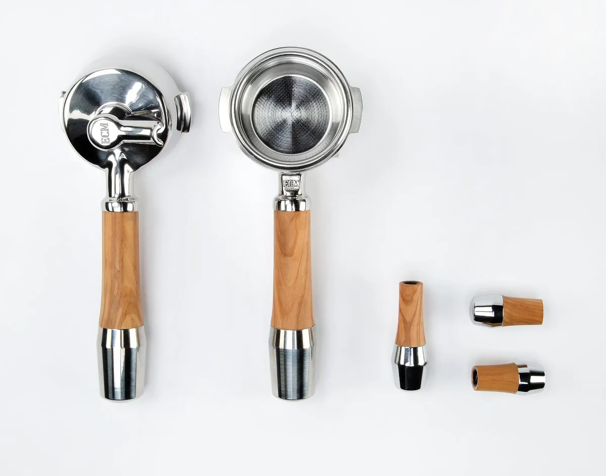 ECM Synchronika Olive Wood Espresso Machine