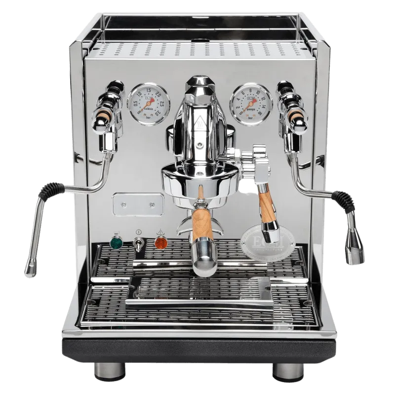 ECM Synchronika Olive Wood Espresso Machine