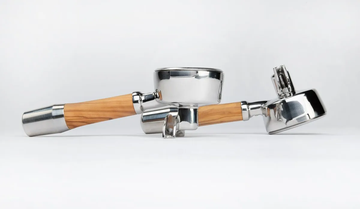 ECM Synchronika Olive Wood Espresso Machine