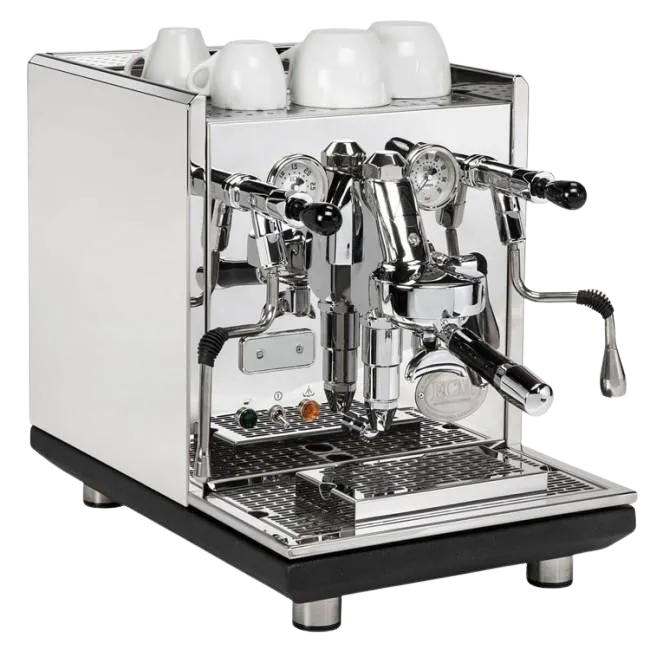 ECM Synchronika Olive Wood Espresso Machine