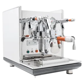 ECM Synchronika Paduak Wood and Chrome Espresso Machine