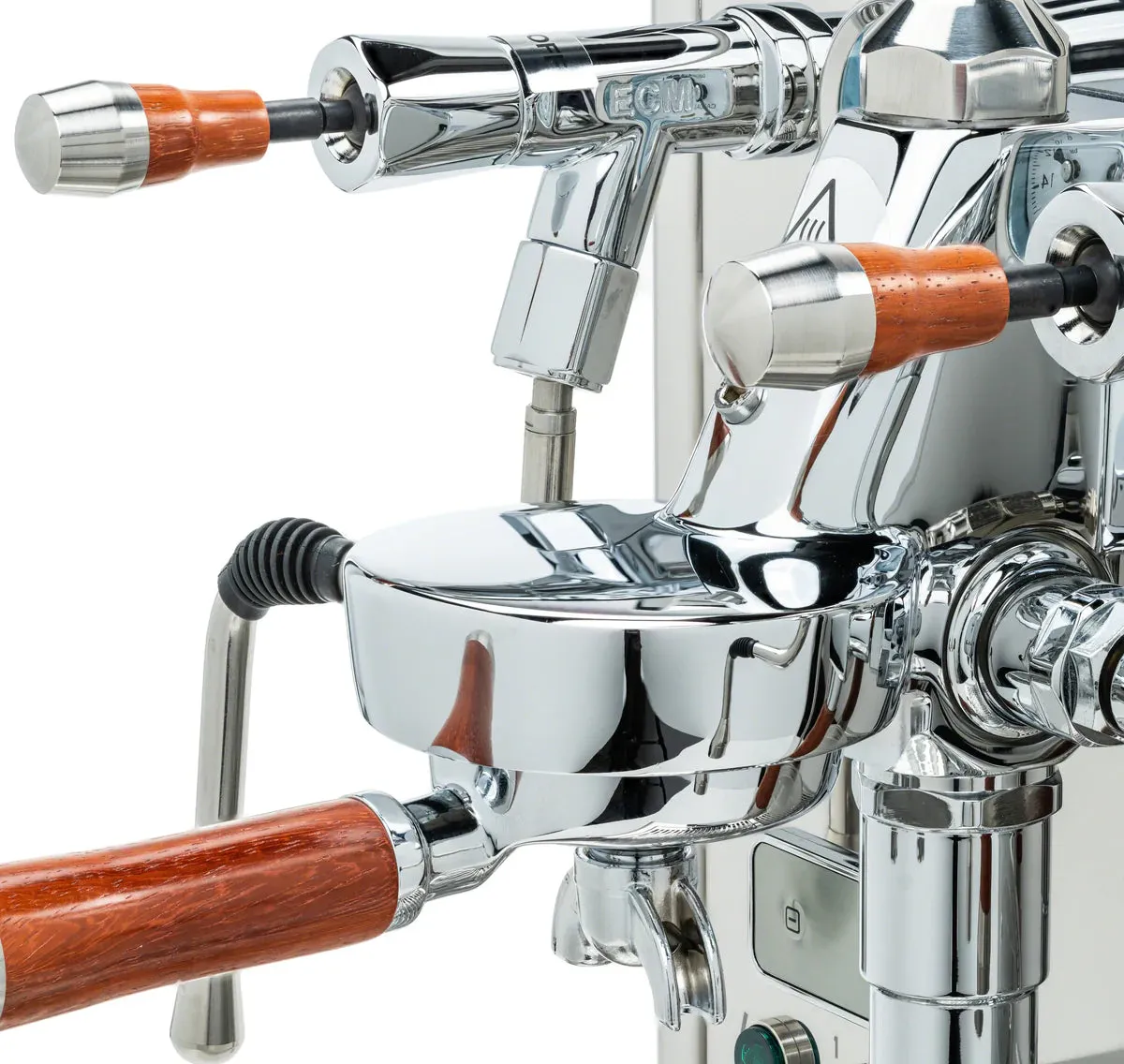 ECM Technika V Profi PID Paduak Wood Espresso Machine
