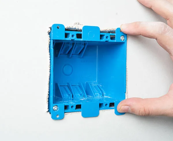 Electrical Box Cutting Kit, Double Gang