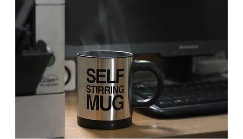 Electronic Self Stirring Travel Mug