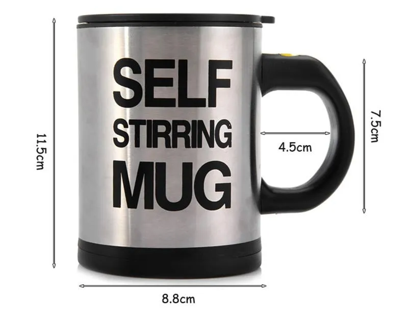 Electronic Self Stirring Travel Mug