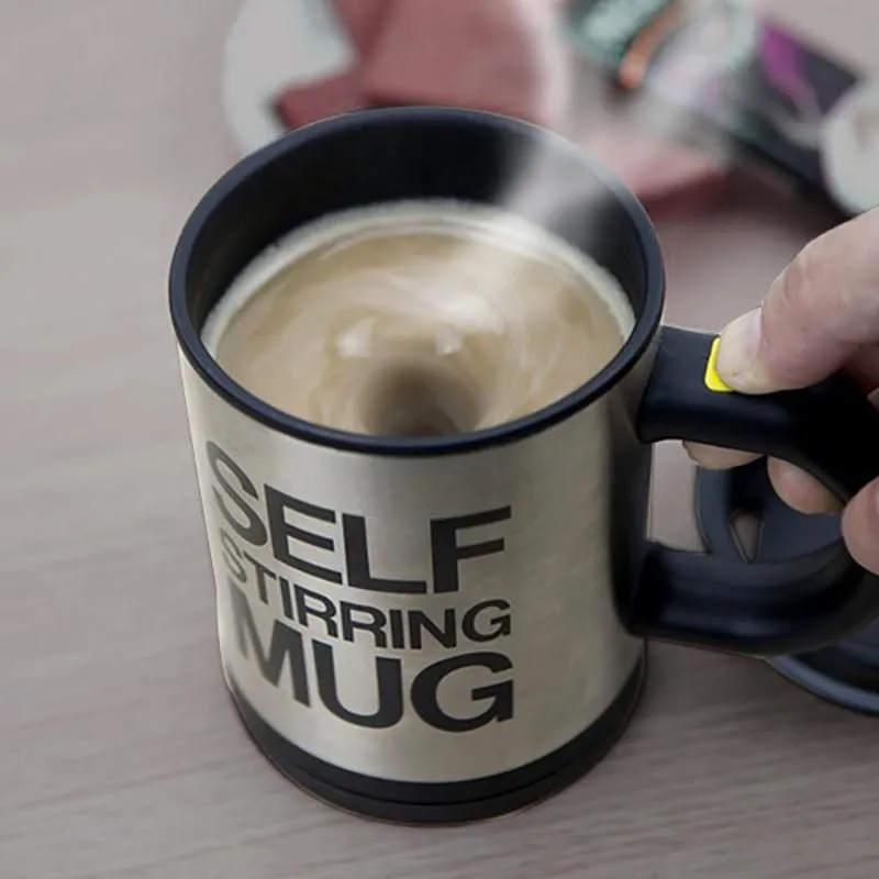 Electronic Self Stirring Travel Mug