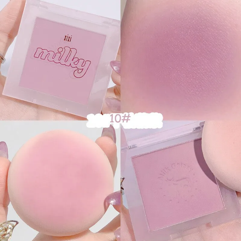 Flytonn Blush Makeup Palette 12 Color Peach Pink Red Rouge Lasting Natural Hawthorn Cheek Tint Waterproof Blusher Cosmetic