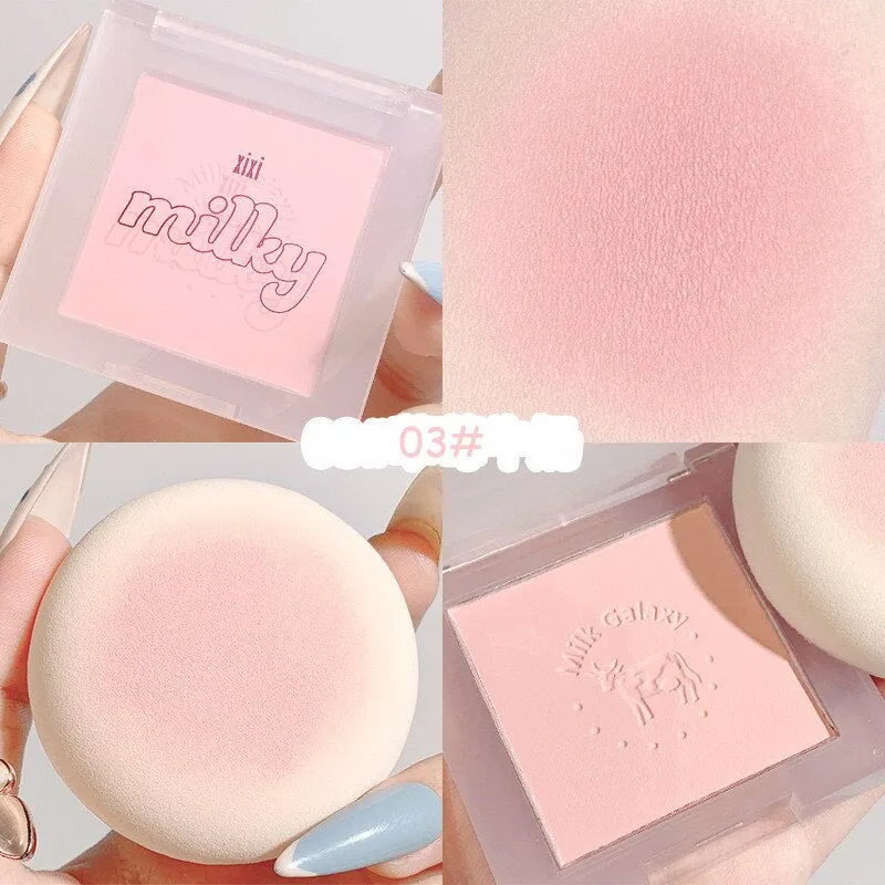 Flytonn Blush Makeup Palette 12 Color Peach Pink Red Rouge Lasting Natural Hawthorn Cheek Tint Waterproof Blusher Cosmetic