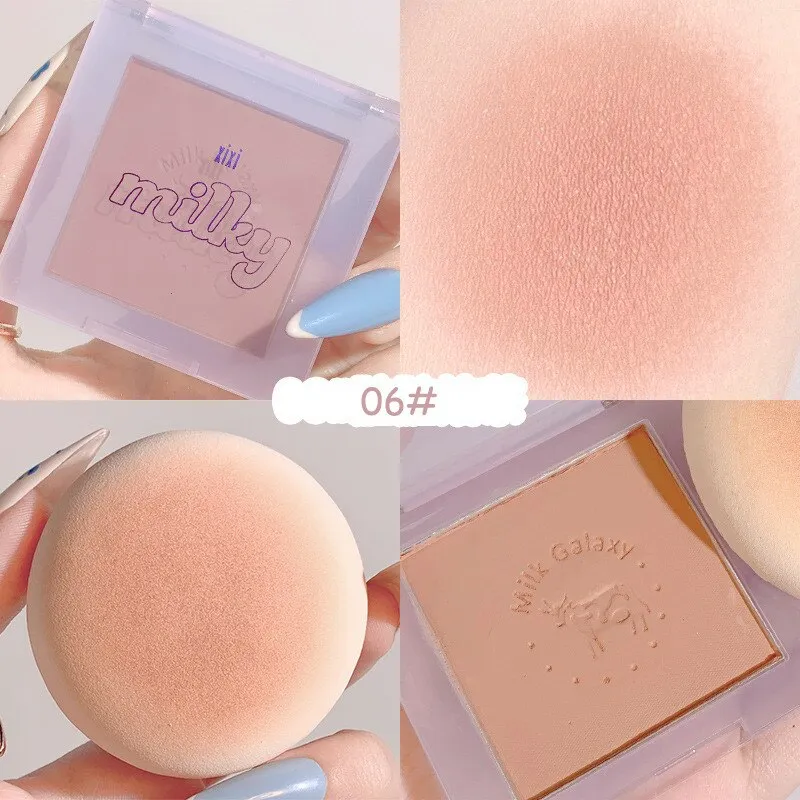 Flytonn Blush Makeup Palette 12 Color Peach Pink Red Rouge Lasting Natural Hawthorn Cheek Tint Waterproof Blusher Cosmetic
