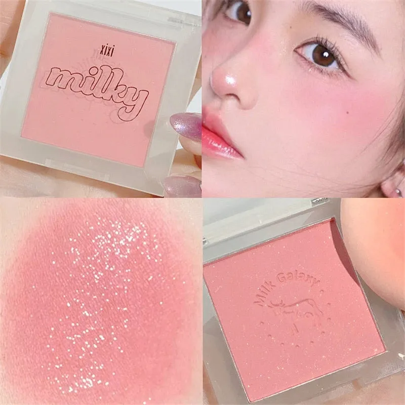 Flytonn Blush Makeup Palette 12 Color Peach Pink Red Rouge Lasting Natural Hawthorn Cheek Tint Waterproof Blusher Cosmetic