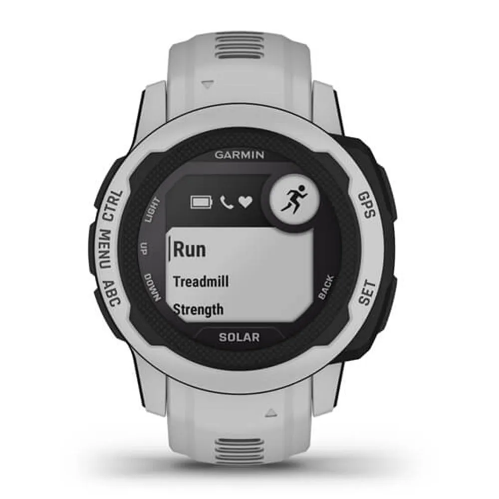 Garmin Instinct 2S Solar Mist Gray Smaller-Sized Multi-GNSS Support Watch - 010-02564-11