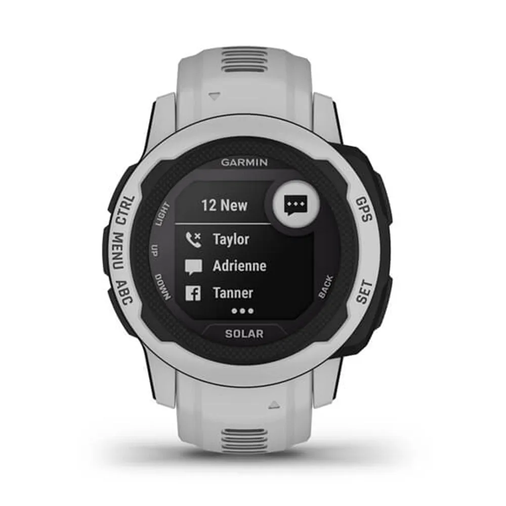 Garmin Instinct 2S Solar Mist Gray Smaller-Sized Multi-GNSS Support Watch - 010-02564-11