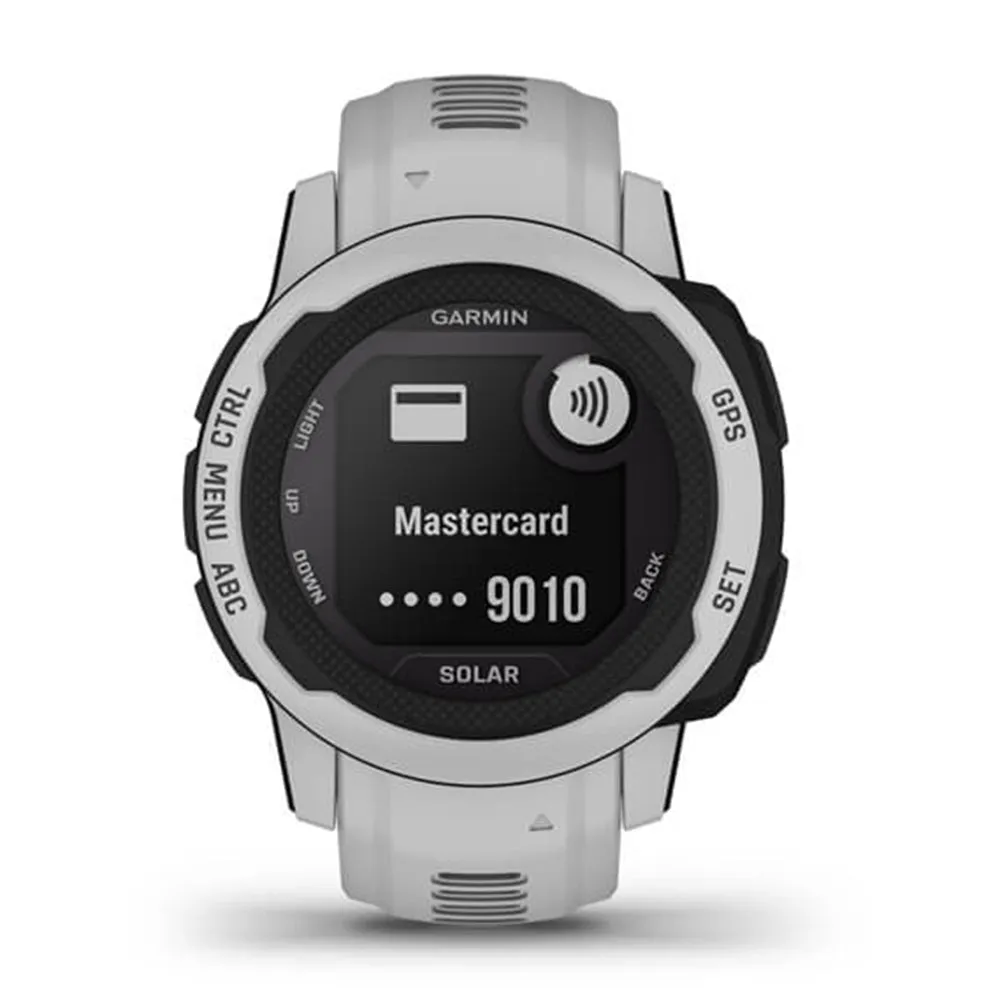 Garmin Instinct 2S Solar Mist Gray Smaller-Sized Multi-GNSS Support Watch - 010-02564-11