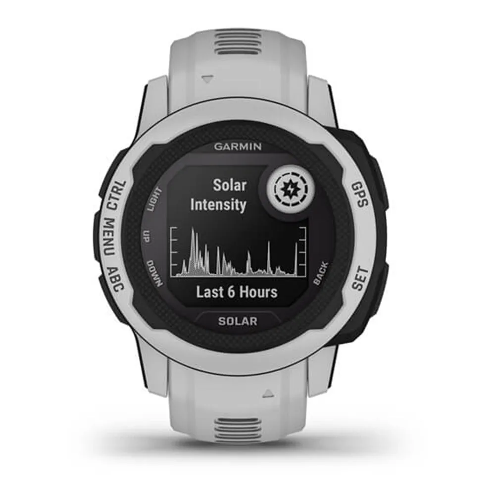 Garmin Instinct 2S Solar Mist Gray Smaller-Sized Multi-GNSS Support Watch - 010-02564-11