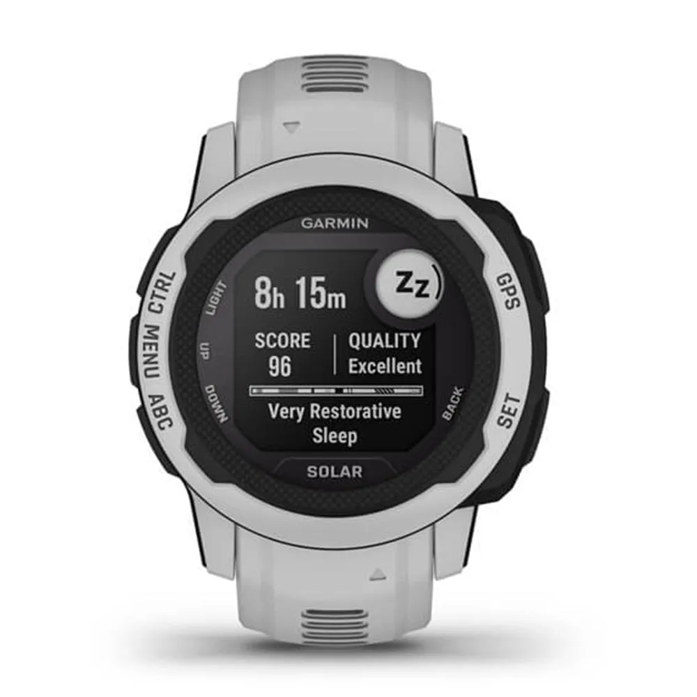 Garmin Instinct 2S Solar Mist Gray Smaller-Sized Multi-GNSS Support Watch - 010-02564-11
