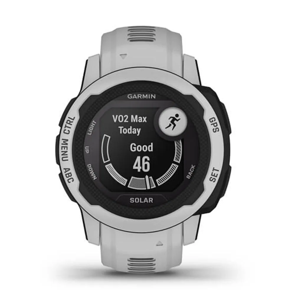 Garmin Instinct 2S Solar Mist Gray Smaller-Sized Multi-GNSS Support Watch - 010-02564-11