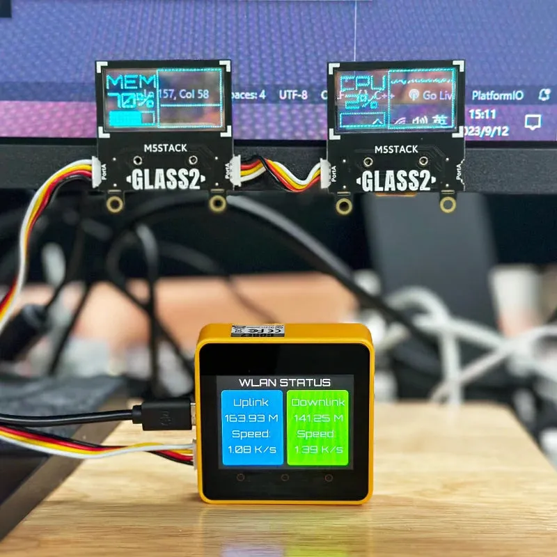 Glass 2 Unit w/ 1.51inch Transparent OLED