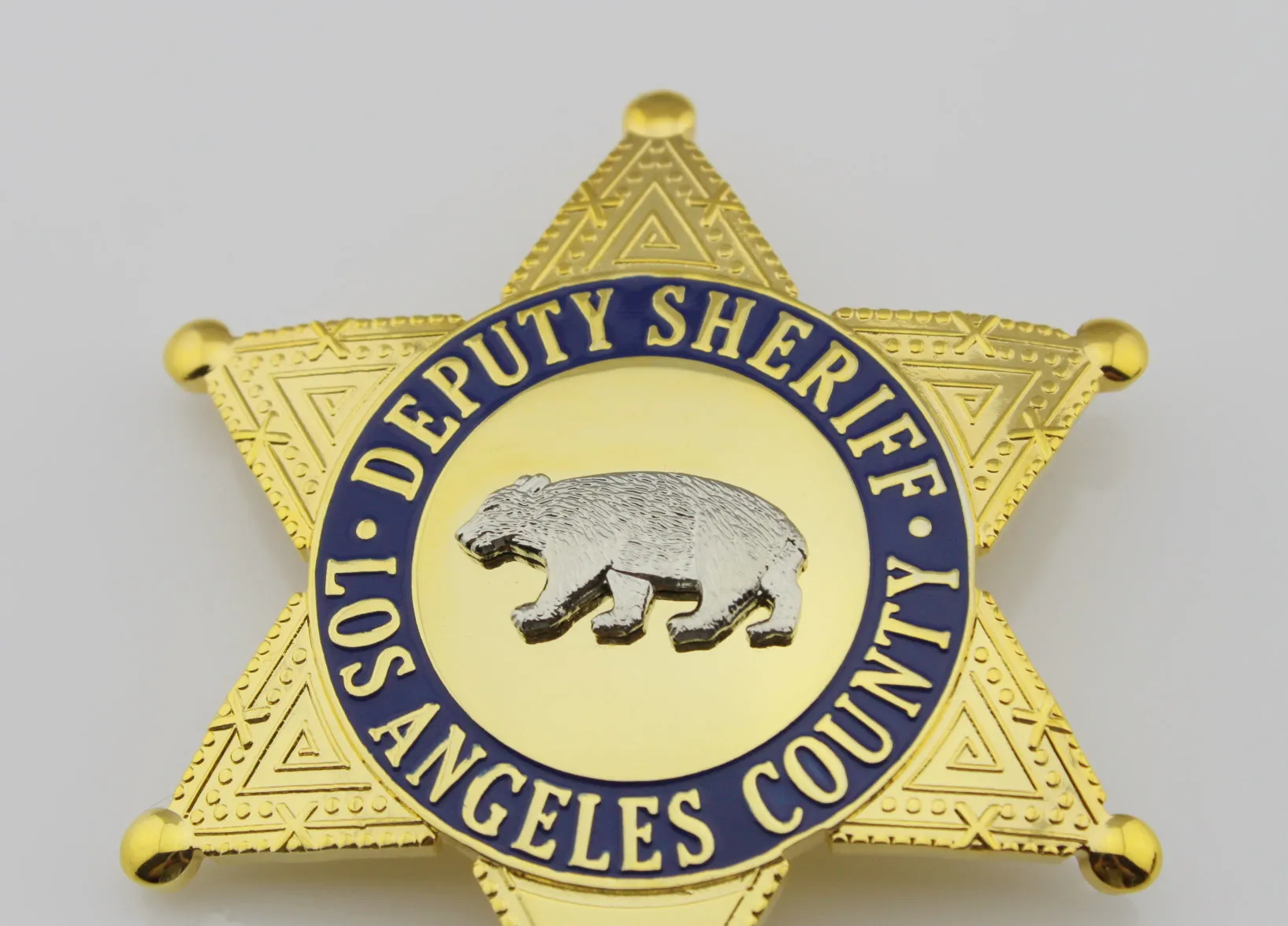 high quality ladp losangeles County, United States Deputy sheriff/sheriff bear badge Replica metal badge