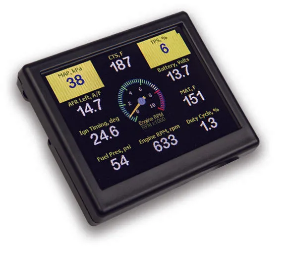 Holley Sniper EFI Self-Tuning kit   handheld EFI monitor- Black Ceramic Finish