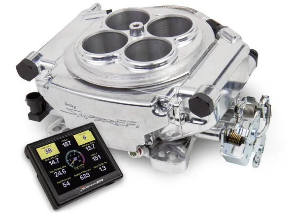 Holley Sniper EFI Self-Tuning kit   handheld EFI monitor- Shiny Finish