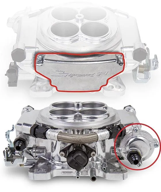 HOLLEY SNIPER EFI SELF-TUNING MASTER KIT - SHINY FINISH