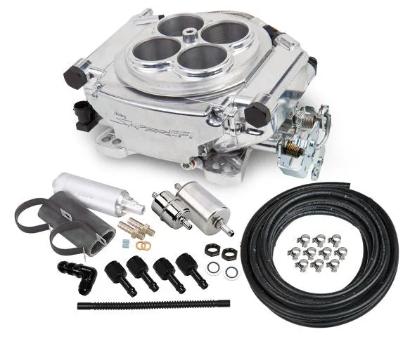 HOLLEY SNIPER EFI SELF-TUNING MASTER KIT - SHINY FINISH