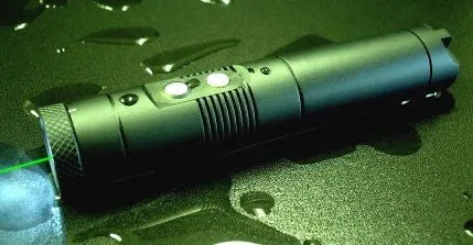 Hotech Astro Aimer G3 - Red/White LED Flashlight w/Green Laser Pointer