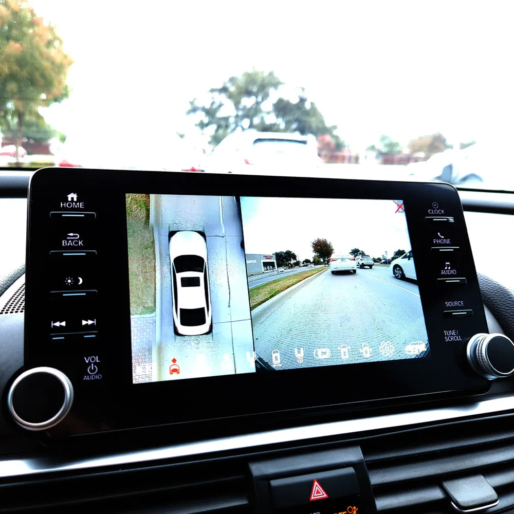 HRS 2018-22 Honda Accord Birds Eye 360 View Camera System with DVR