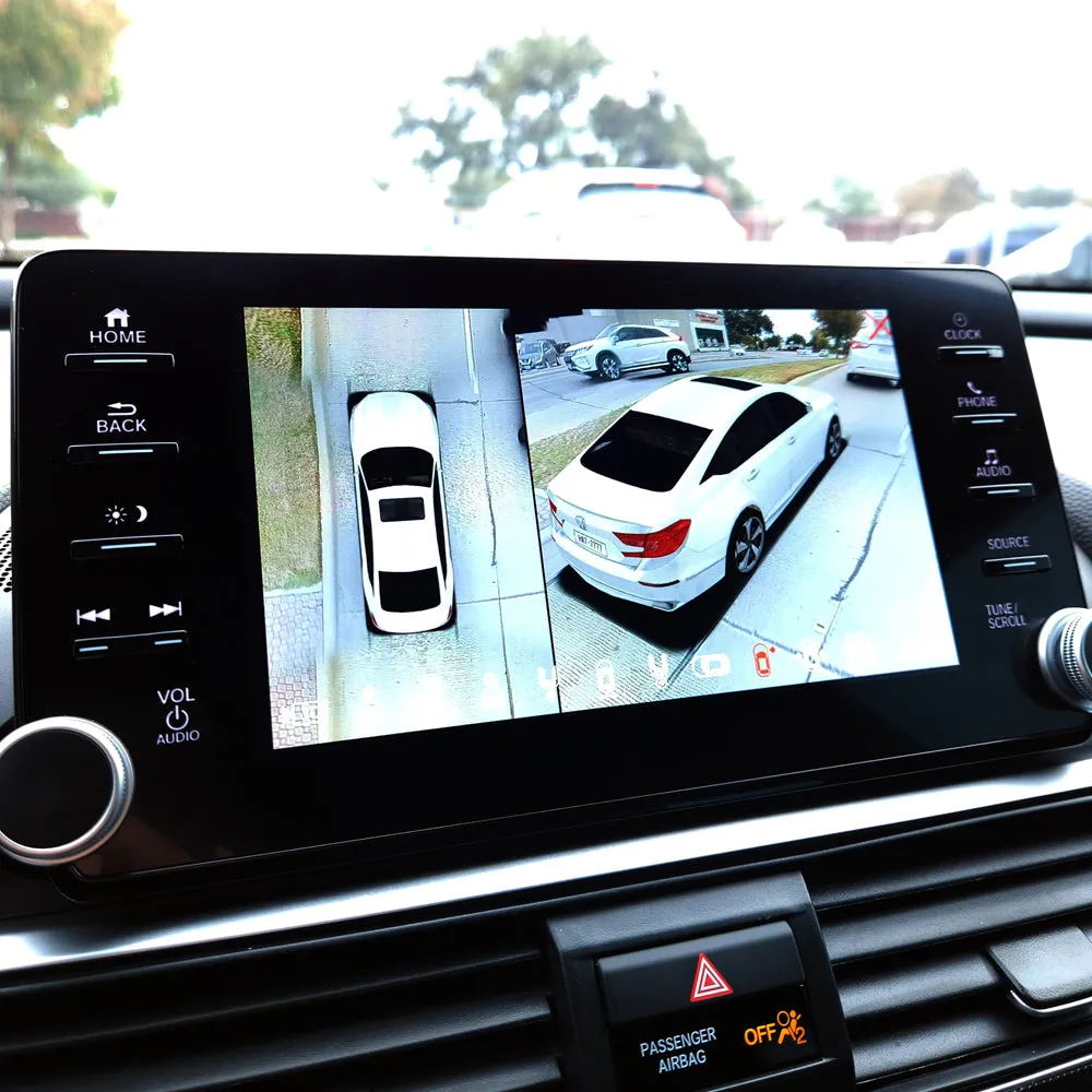 HRS 2018-22 Honda Accord Birds Eye 360 View Camera System with DVR
