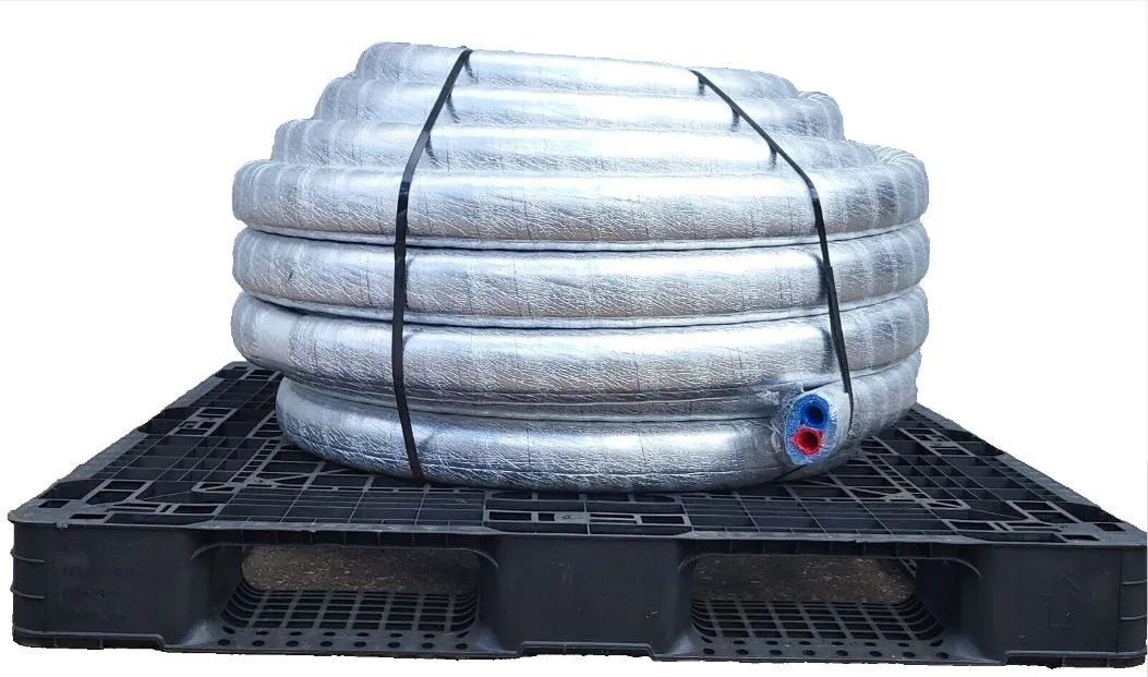 Insulated Pipe 5 Wrap (2) 1" Oxygen Barrier and (1) 3/4" Non-Barrier-No Tile