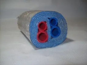 Insulated Pipe 5 Wrap (4) 3/4' Non Oxygen Barrier - No Tile