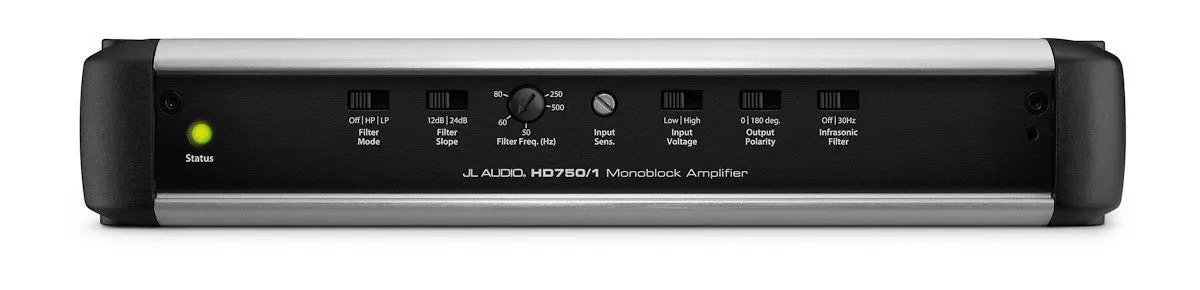 JL Audio HD750/1 Monoblock Class D Wide-Range Amplifier