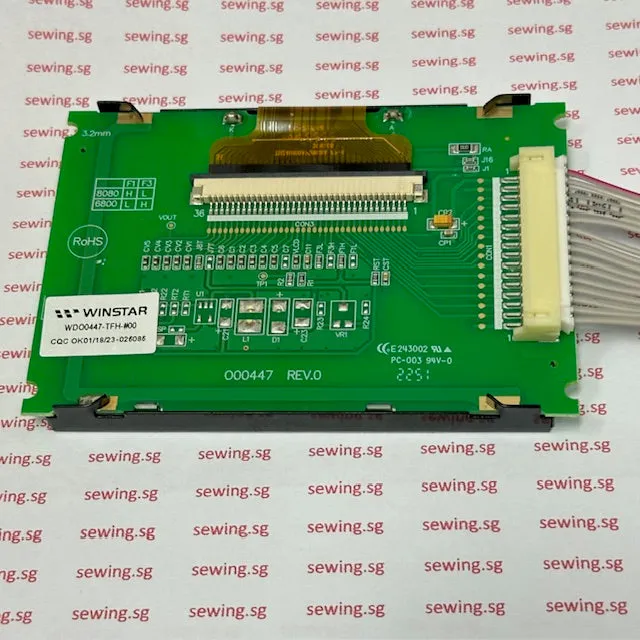 LCD Panel 866508001  For Janome MC6700P