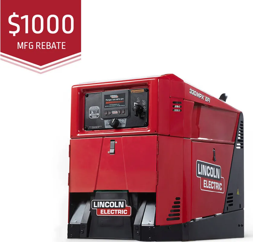 Lincoln Ranger 330MPX EFI Engine Driven Welder (Kohler) K4779-1