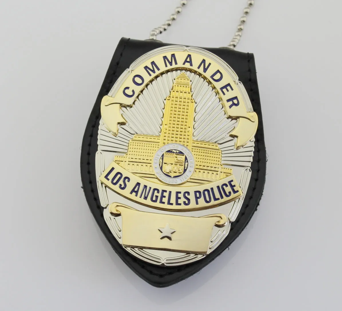 Los Angeles Police Department  LAPD Badge Replic- police officer/captain /sergeant  /detective / with suitable holder and chain
