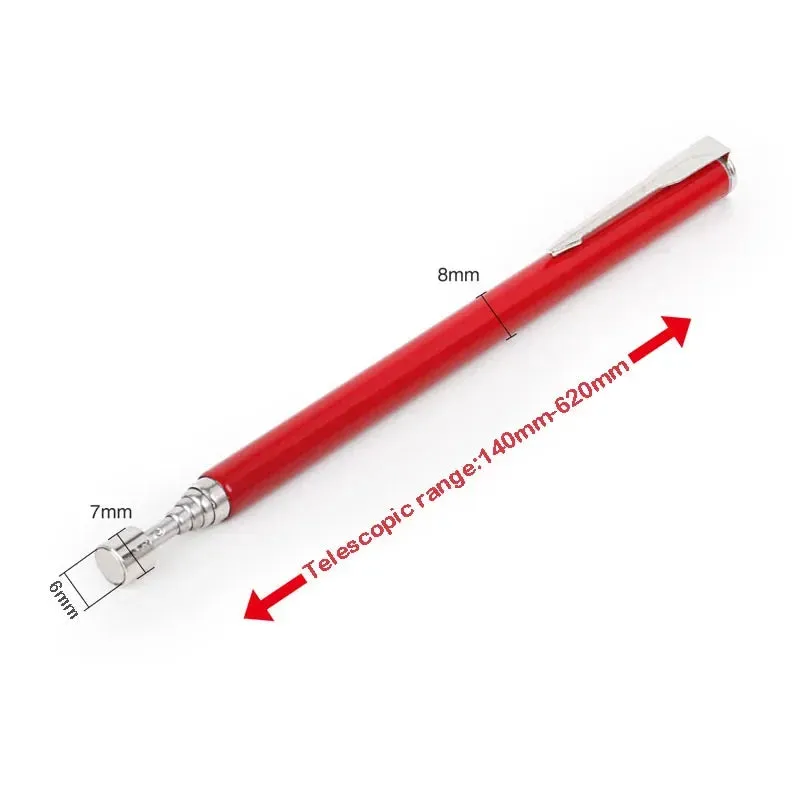 Magnetic Pickup Tool Telescopic Adjustable Magnetic Pick-Up Tool Grip Extendable Magnet Stick Handy Tool for Picking Up Nut Bolt