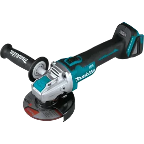 Makita XAG25Z 18V LXT® Lithium‑Ion Brushless Cordless 4‑1/2” / 5" X‑LOCK Angle Grinder, with AFT® (Tool Only)