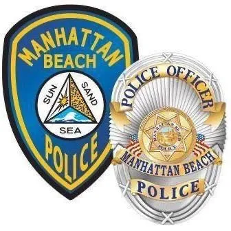 MANHATTAN BEACH POLICE REPLICA BADGE Customized badges