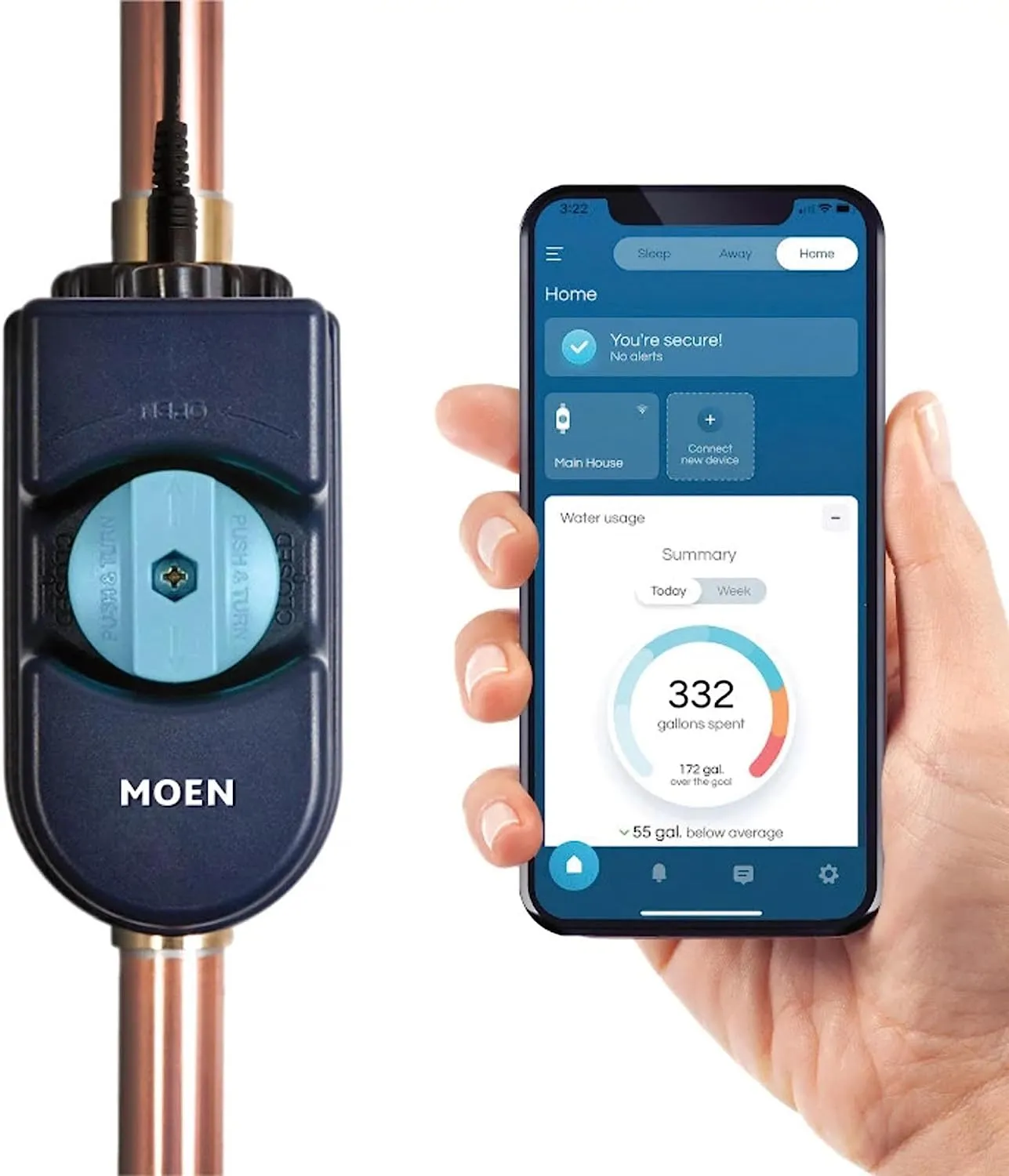 Moen Flo Smart Water Monitor & Shutoff