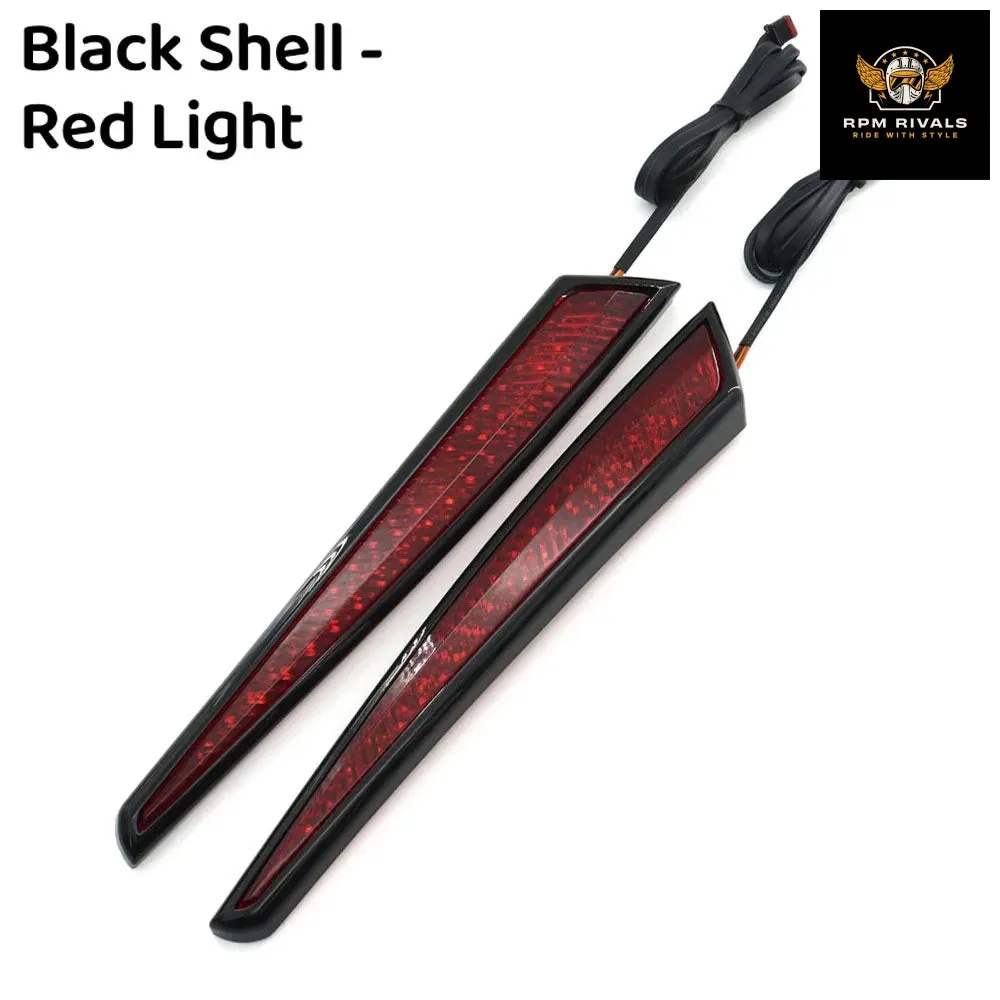 Motorcycle Top Box Trunk Side Lights Decorative LED Lights Lamp For Honda Goldwing Gold Wing GL1800 Tour DCT Airbag 2021-2023